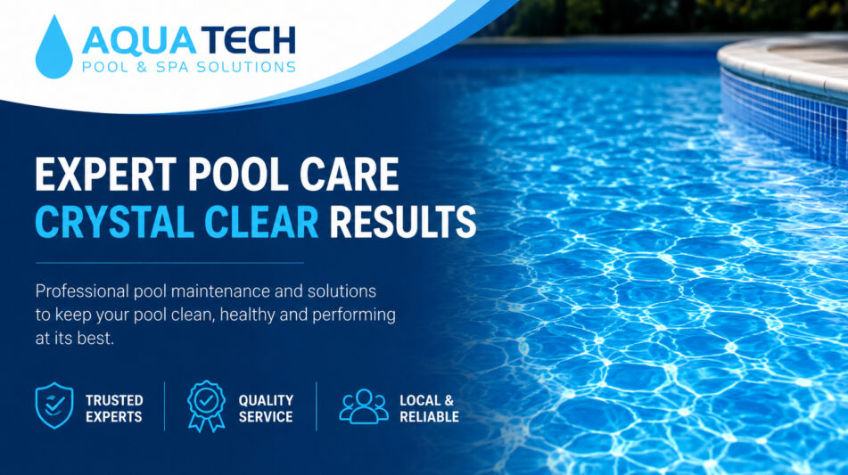 Aquatech Pool & Spa Solutions expert pool care and crystal-clear pool water