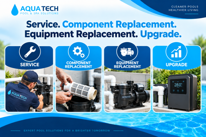 Pool equipment repair, replacement and upgrades in Melbourne